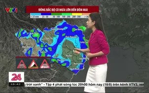 Bản tin thời tiết 18h45 - 18/8/2025