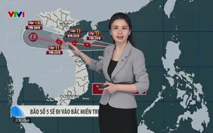 Bão số 5 có thể mạnh đến cấp 13