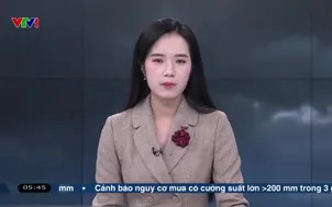 Bản tin thời tiết 5h30 - 25/8/2025