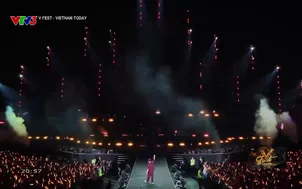 Vinh Khuất "cháy" với "hít" Quá Lâu trên sân khấu V Fest