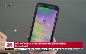 Đức: Thử nghiệm dịch vụ đi chung xe không người lái
