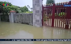 Nhiều khu vực Nam Quảng Trị bị ngập lụt