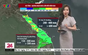 Bản tin thời tiết 11h30 - 28/10/2025