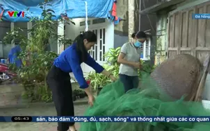 Buổi sáng xanh với những chiếc túi lưới