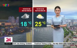 Bản tin thời tiết 18h45 - 04/11/2025