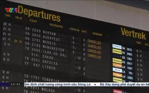 Sân bay Bỉ tê liệt do thiết bị bay không người lái