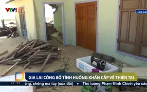 Gia Lai công bố tình huống khẩn cấp về thiên tai