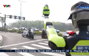 Hàng Châu triển khai cảnh sát giao thông robot