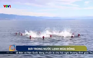 Bơi trong nước lạnh mùa đông