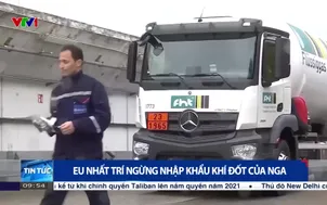EU nhất trí ngừng nhập khẩu khí đốt của Nga