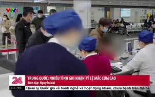 Trung Quốc: Nhiều tỉnh ghi nhận tỷ lệ mắc cúm cao