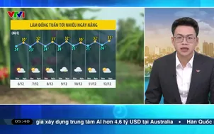 Bản tin thời tiết 5h30 - 06/12/2025