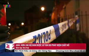 Anh hơn 200 hộ dân được sơ tán do phát hiện chất nổ