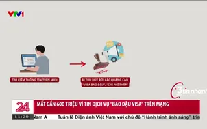 Nam thanh niên mất gần 600 triệu vì tin dịch vụ "Bao đậu visa" trên mạng