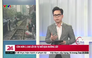 Còn hơn 2.500 lối đi tự mở qua đường sắt