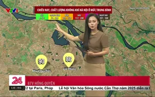 Bản tin thời tiết 18h45 - 08/12/2025