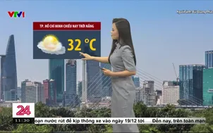 Bản tin thời tiết 11h30 - 08/12/2025