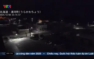 Động đất mạnh tại Nhật Bản