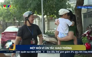 Mệt mỏi vì ùn tắc giao thông
