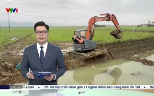 Nỗ lực khôi phục hệ thống thủy lợi sau lũ