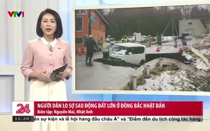 Người dân lo sợ sau động đất lớn ở Đông Bắc Nhật Bản