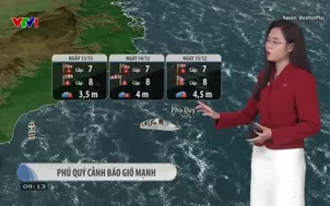 Bản tin thời tiết 9h10 - 12/12/2025