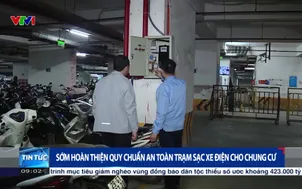 Sớm hoàn thiện quy chuẩn an toàn trạm sạc xe điện cho chung cư
