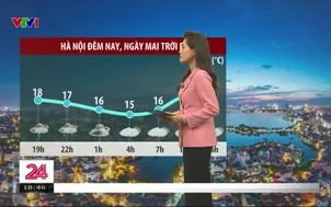 Bản tin thời tiết 18h45 - 13/12/2025