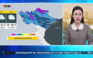 Bản tin thời tiết 5h30 - 13/12/2025