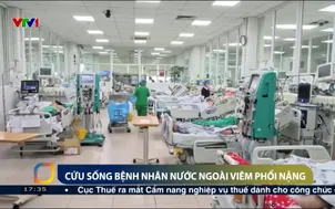 Cứu sống bệnh nhân nước ngoài viêm phổi nặng