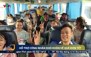 Hỗ trợ công nhân khó khăn về quê ăn Tết