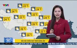 Bản tin thời tiết 6h15 - 19/12/2025