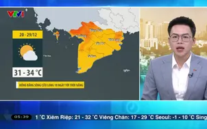 Bản tin thời tiết 5h30 - 20/12/2025