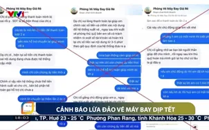 Cảnh báo lừa đảo vé máy bay dịp tết