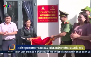 Chiến dịch Quang Trung: Lâm Đồng khánh thành nhà đầu tiên