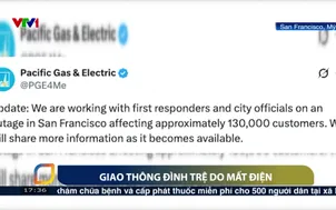 Giao thông đình trệ do mất điện