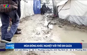 Mùa đông khắc nghiệt với trẻ em Gaza