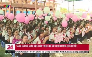Tăng cường giáo dục giới tính cho nữ sinh trung học sơ sở