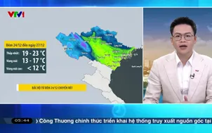 Bản tin thời tiết 5h30 - 23/12/2025