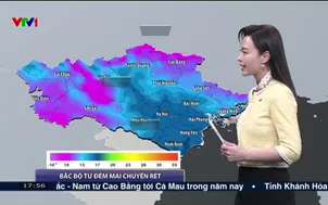 Bản tin thời tiết 18h - 23/12/2025