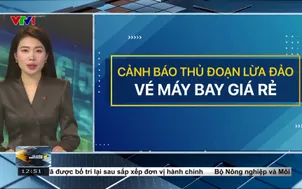 Cảnh báo thủ đoạn lừa đảo vé máy bay giá rẻ