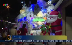 Không khí giáng sinh rộn ràng trên khắp cả nước