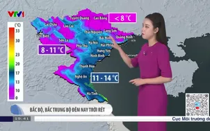 Bản tin thời tiết 19h45 - 25/12/2025