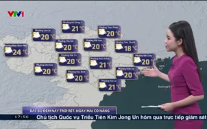 Bản tin thời tiết 18h - 25/12/2025