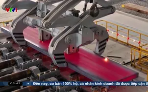 Dây chuyền sản xuất thép "xanh" của Trung Quốc