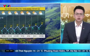 Bản tin thời tiết 5h30 - 26/12/2025