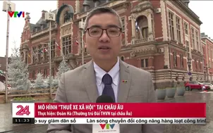 Mô hình "thuê xe xã hội" tại châu Âu