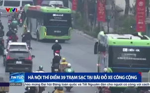 Hà Nội thí điểm 39 trạm sạc tại bãi đỗ xe công cộng
