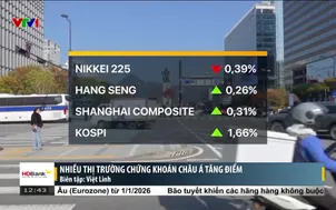 Nhiều thị trường chứng khoán châu Á tăng điểm