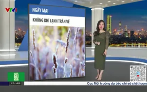 Bản tin thời tiết 19h45 - 31/12/2025